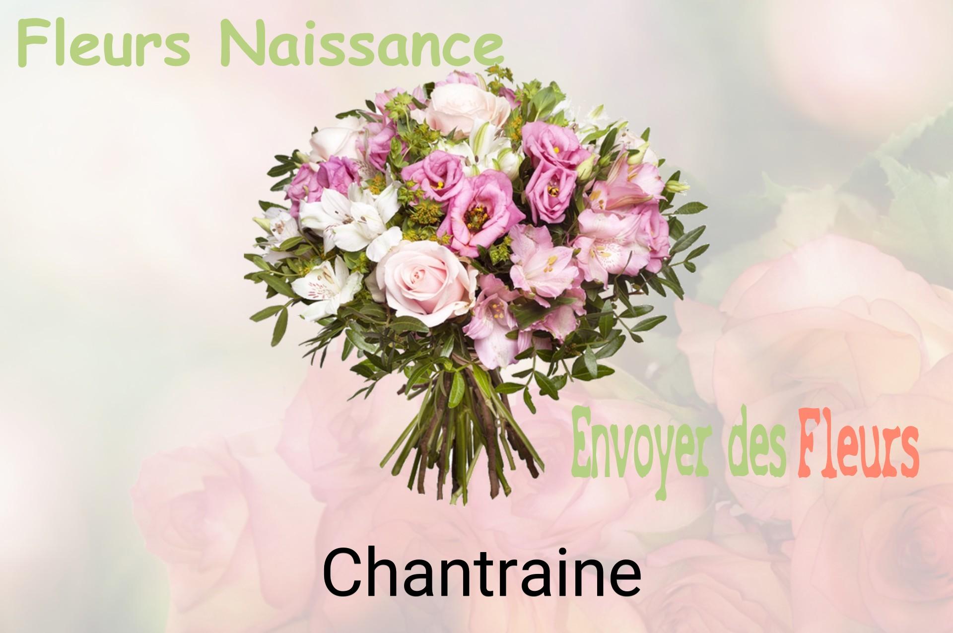 Bouquet de fleurs de naissance livré à Chantraine